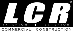 LCR Commercial Construction Logo