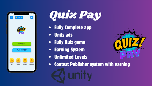 Quiz Pay Fully Complete App