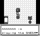 Red standing in his bedroom, stuck checking the SNES for 1,000 turns