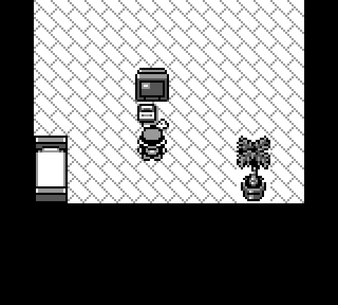 The Pokémon Red agent spinning in Red's bedroom, stuck at position (3, 6) for 1,000 turns