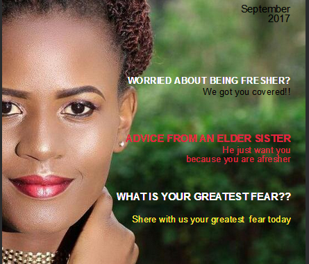 Front Cover The Campus Lady Magazine