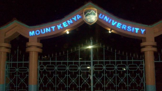 Mount Kenya University Mount Kenya University