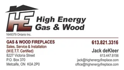 High Energy Gas & Wood