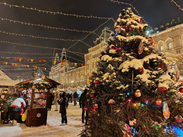 Новогодняя Москва