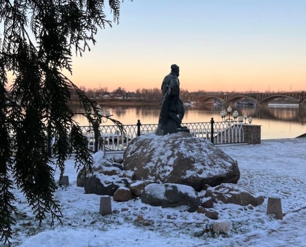 Зимняя сказка на Волге