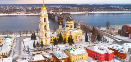 Столица бурлаков, купцов и моряков зима