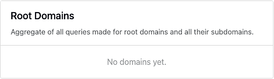 Root Domains