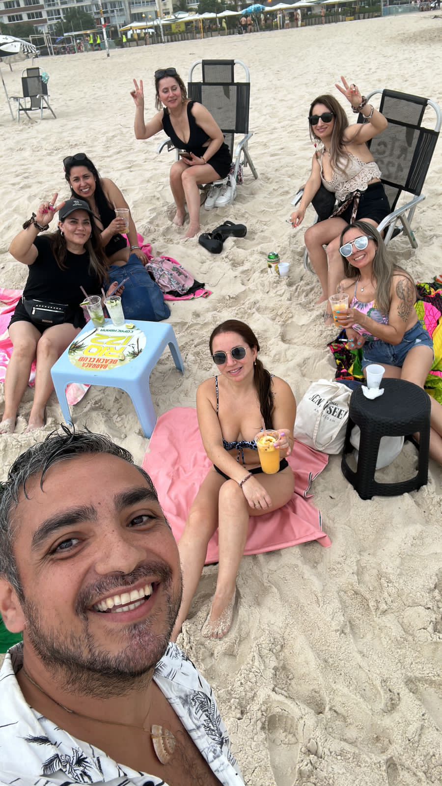 The beach, encounters and friendships that are part of my life in Rio.