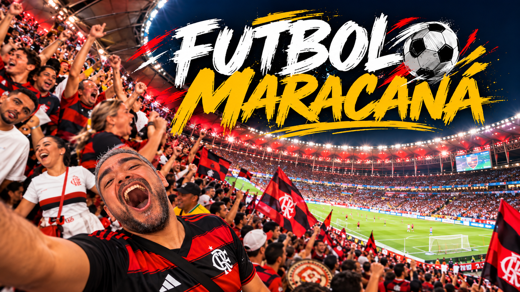 The passion of football at Maracanã. Click to see the experience on Instagram.