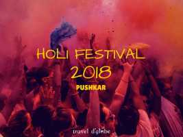 Pushkar Holi Festival 2018