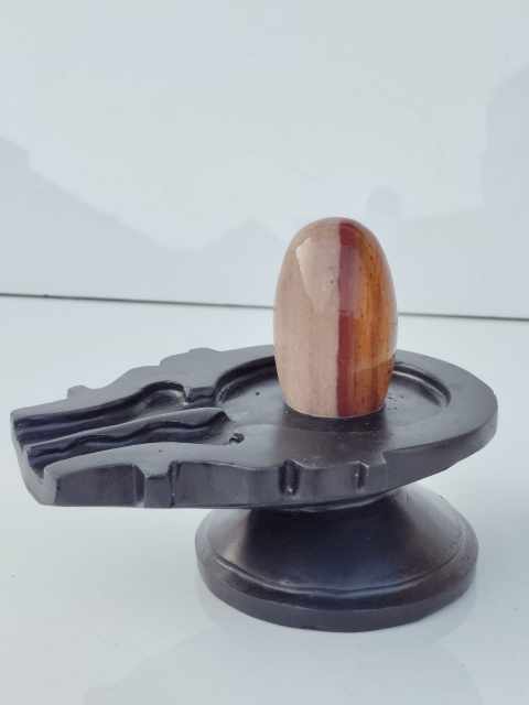 Ardhanareshwar Shiv-Shakti Split Narmadeshwar Shivling