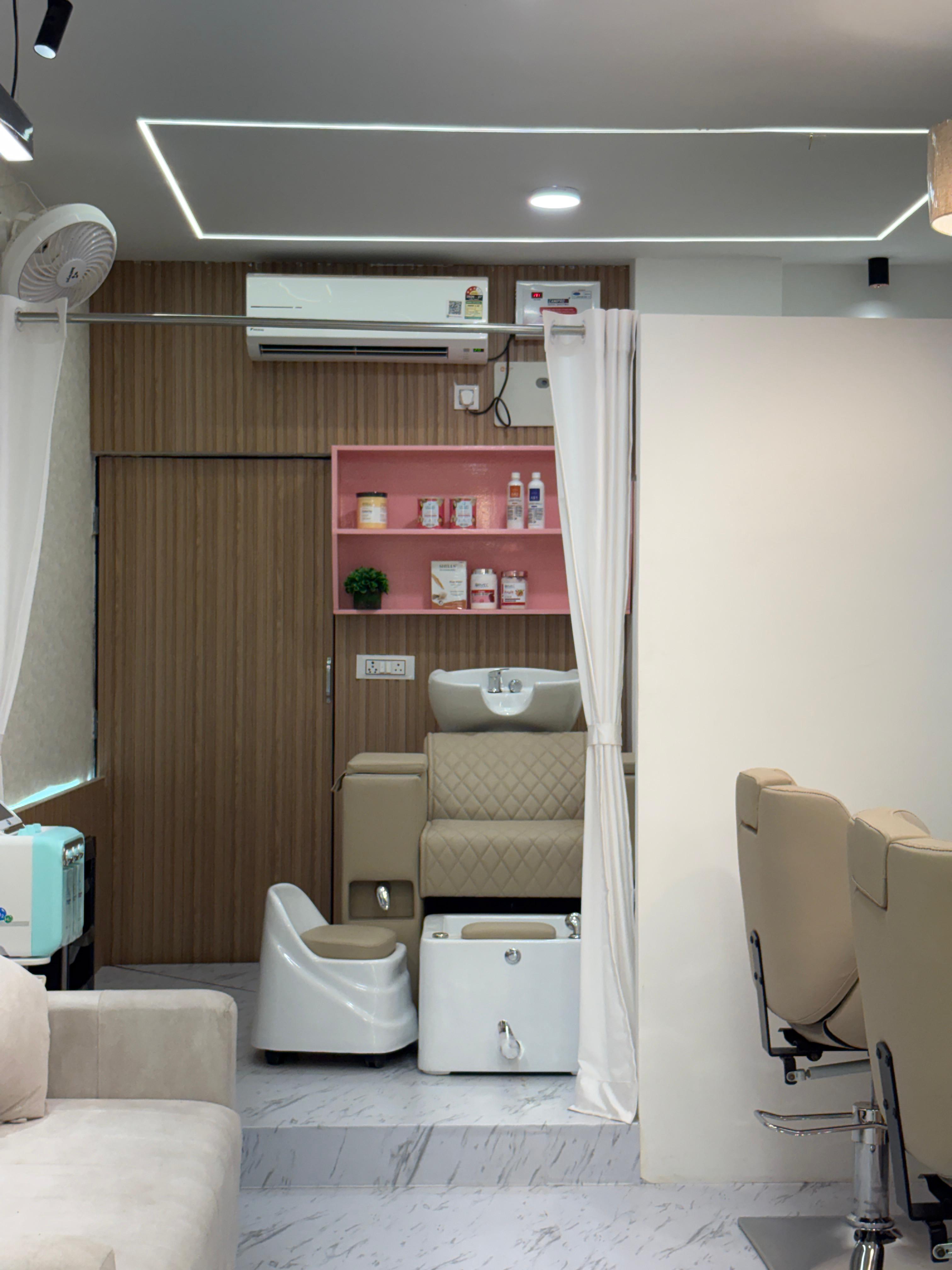 Completed salon Pedicure – final handover