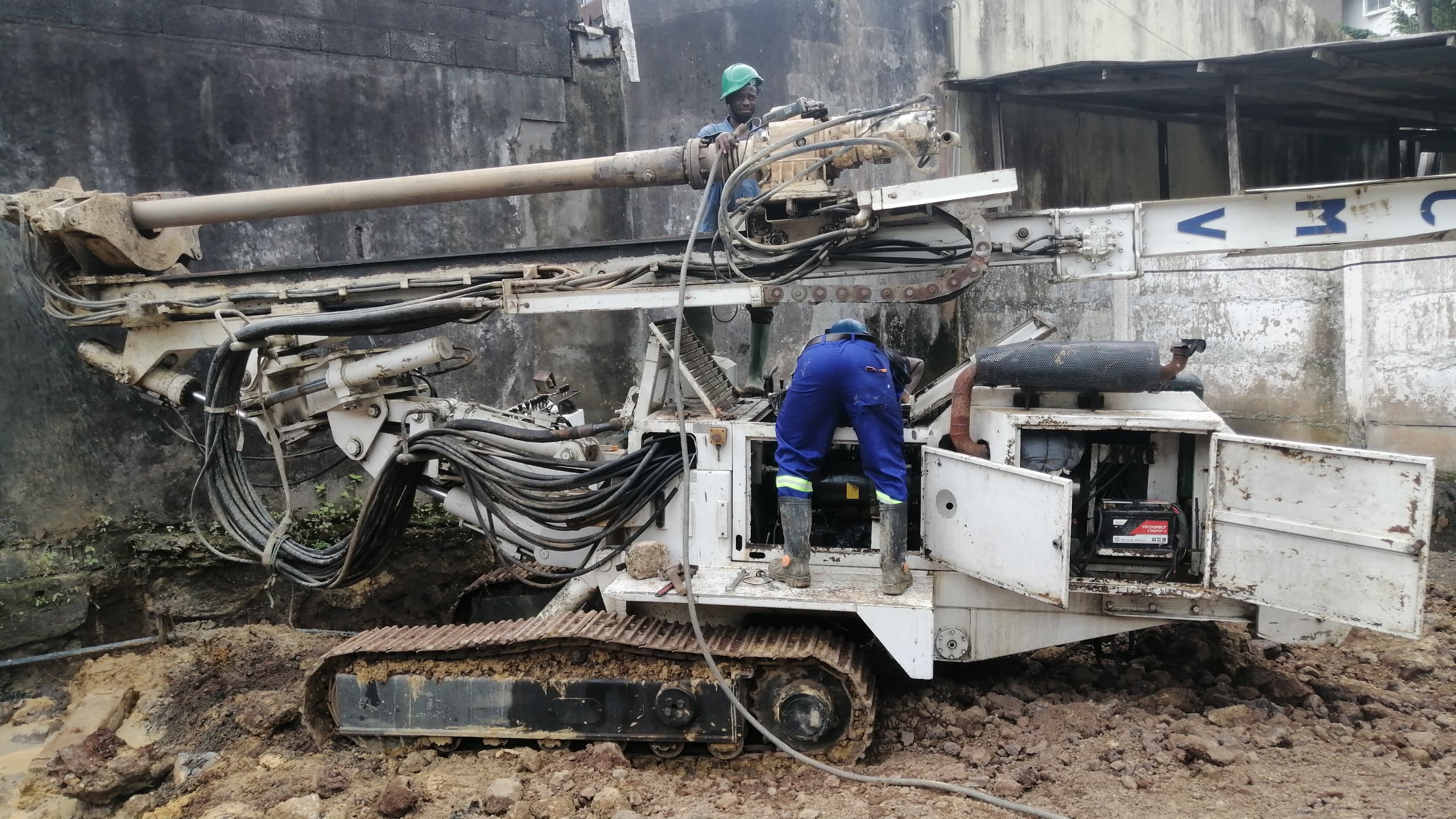 Banginic Levé topographique pour un projet routier project