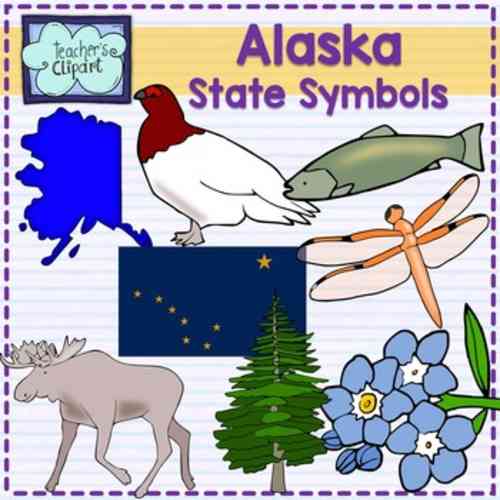 Alaska State Symbols Clip Art by Teach Simple Alaska State Symbols Clip Art by Teach Simple