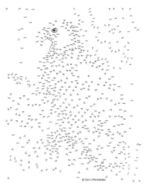 Bald Eagle Extreme Dot To Dot Connect The Dots Pdf By Teach Simple