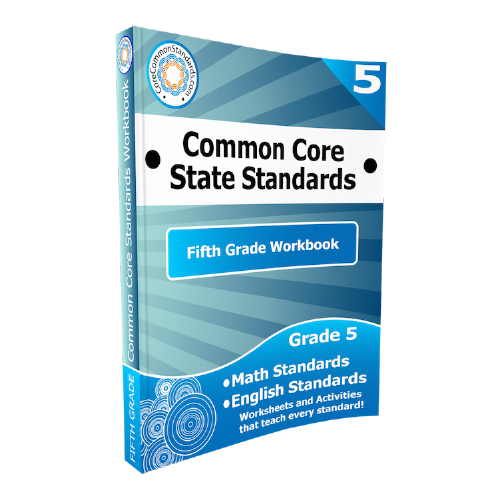 Fifth Grade Common Core Workbook Paperback by Teach ...