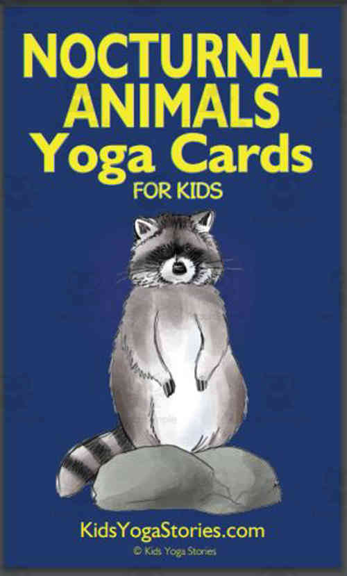 Kids Yoga Stories: Nocturnal Animals Yoga Cards for Kids by Teach Simple Kids Yoga Stories: Nocturnal Animals Yoga Cards for Kids by Teach Simple