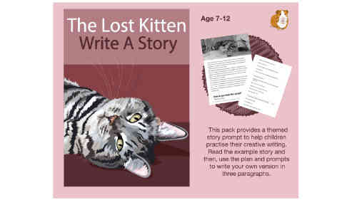 Write A Story Called 'The Lost Kitten' (7-11 years) by Teach Simple Write A Story Called 'The Lost Kitten' (7-11 years) by Teach Simple