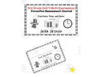 3rd Grade Math Exit Slip Journal | Unit 4 Math Expressions by ...
