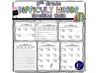 Hard words for 5th graders