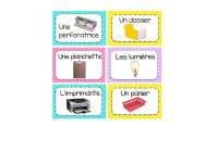 French labels for classroom