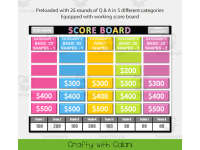 Basic Shape Recognition Jeopardy Classroom Game by Teach Simple