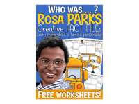 Creative Fact File Worksheets: Who is Rosa Parks? by Teach Simple