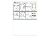 Cut & Glue: Body Parts by Teach Simple