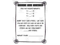 Daily Math Fact Practice Booklet by Teach Simple