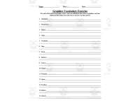 Dual Meaning Vocabulary Terms Worksheet by Teach Simple
