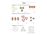Fractions Third Worksheet by Teach Simple