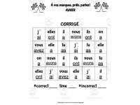 French: Conjugation Activities - AVOIR Present Tense by Teach Simple