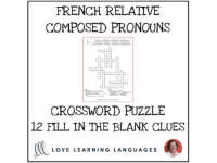 French author crossword clue