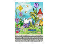 German Reading Puzzle: Early Bloomer by Teach Simple