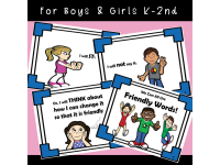 I Can Use Friendly Words, Social Skills Story and Activities by Teach ...