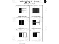 Identifying Fractions | Math Worksheet by Teach Simple