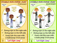 Jump Rope Skills Task Cards by Teach Simple