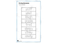 Learning Synonyms Worksheet by Teach Simple