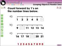 Number & Operations: Grouping Objects & Number Lines - PC Software by ...
