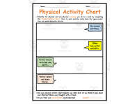 Physical Activity Chart by Teach Simple