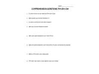 Pink Shirt Day Reading Comprehension: Story & Study by Teach Simple