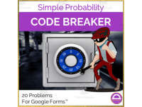 Probability Problems Code Breaker by Teach Simple