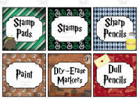 Wizardly Themed Classroom Labels by Teach Simple