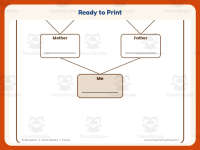 1 Child Family Tree Worksheet – Kindergarten Grammar Practice preview 7