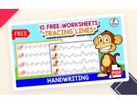 10 FREE TRACING WORKSHEETS | Animal Themed preview