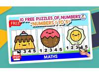 10 PUZZLES OF NUMBERS | FOOD THEMED preview