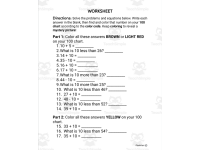 100 Chart Mystery Picture Reveal | House | Addition & Subtraction preview 4