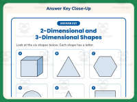 2-Dimensional and 3-Dimensional Shapes Worksheet – 1st Grade Geometry preview 7