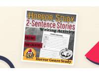 2-Sentence Horror Stories Writing Activity FREEBIE preview