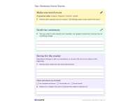 2-Sentence Horror Stories Writing Activity FREEBIE preview 2